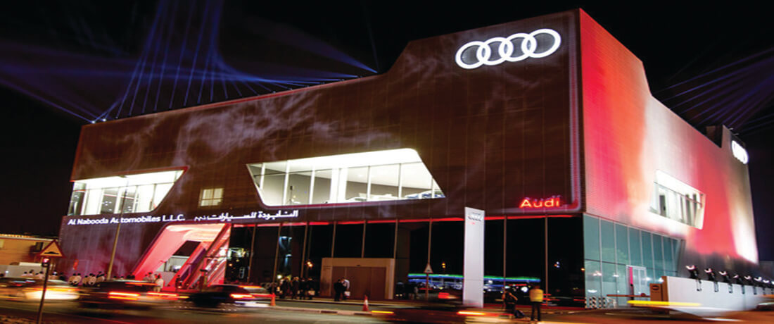 Audi showroom sharjah